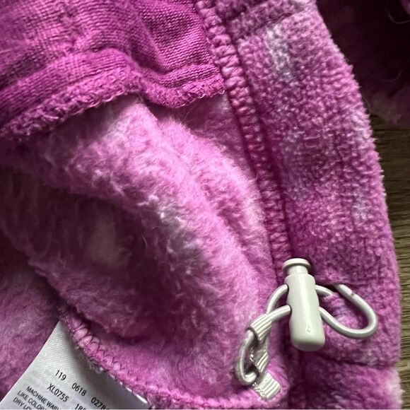 Columbia Sawyer Rapids Printed Full Zip Fleece Jacket Aztec Purple size Medium - Picture 7 of 10